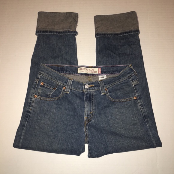 Levi's Denim - Levi's 505 Nouveau Low Straight Capri Jeans Size 6